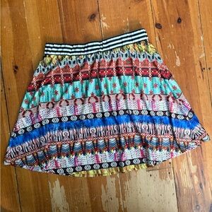 Isle by Melin Kozan patterned skirt